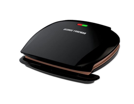George Foreman 5-Serving Classic Electric Indoor Grill and Panini Press George Foreman 5-Serving Classic Electric Indoor Grill and Panini Press